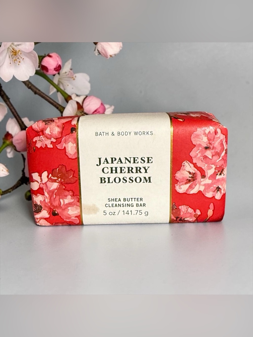 🏷️‼️5/$25🏷️‼️🌸BATH & BODY WORKS🌸Japanese Cherry Blossom Cleansing Bar/NWT